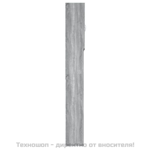 Шкаф за пералня, сив сонома, 64x25,5x190 см