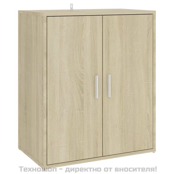 Шкаф за обувки, дъб сонома, 60x35x70 см, инженерно дърво