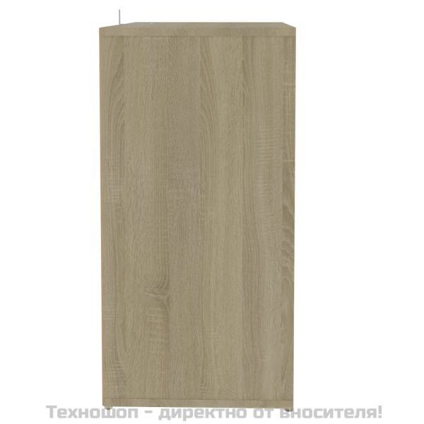 Шкаф за обувки, дъб сонома, 60x35x70 см, инженерно дърво