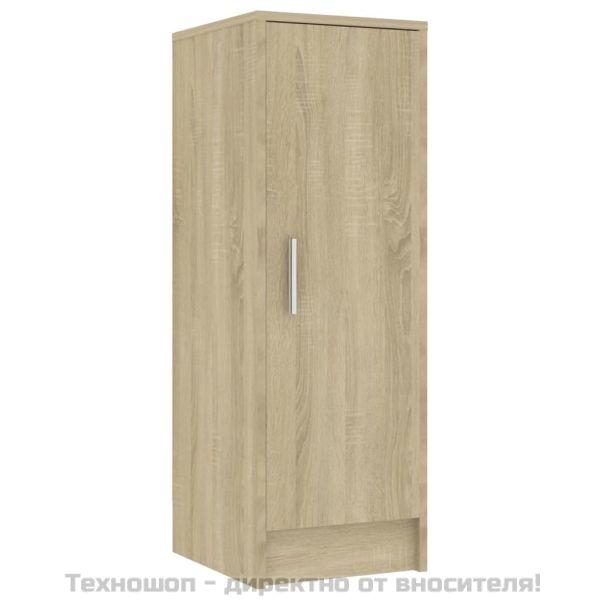 Шкаф за обувки, дъб сонома, 32x35x92 см, инженерно дърво