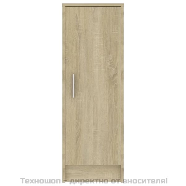 Шкаф за обувки, дъб сонома, 32x35x92 см, инженерно дърво