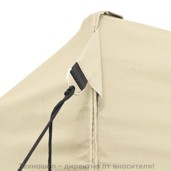 Сгъваема шатра, 3х4,5 м, кремавобяла