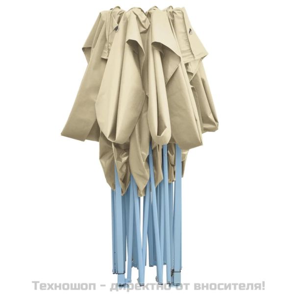 Сгъваема шатра, 3х4,5 м, кремавобяла