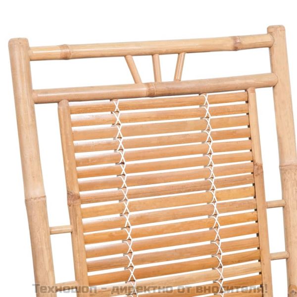 Люлеещ се стол, бамбук