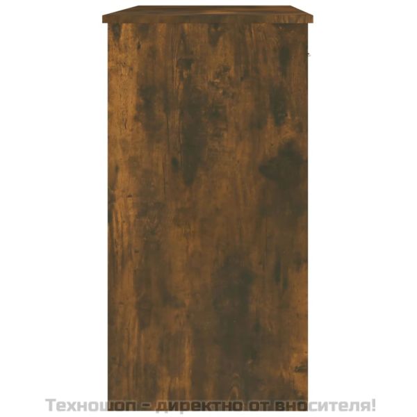 Бюро, опушен дъб, 80x40x75 см, инженерно дърво