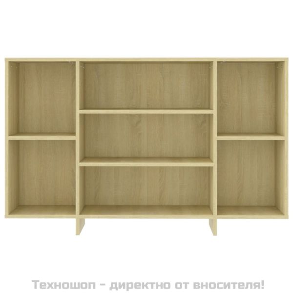 Сайдборд, дъб сонома, 120x30x75 см, инженерно дърво