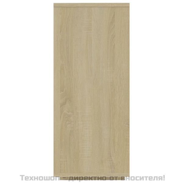 Сайдборд, дъб сонома, 120x30x75 см, инженерно дърво