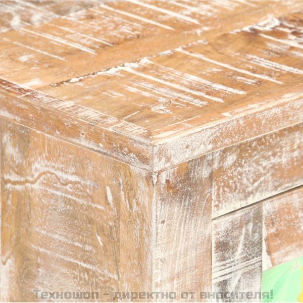 Сайдборд, 61x35x76 см, грубо акациево дърво