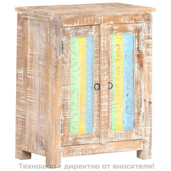 Сайдборд, 61x35x76 см, грубо акациево дърво