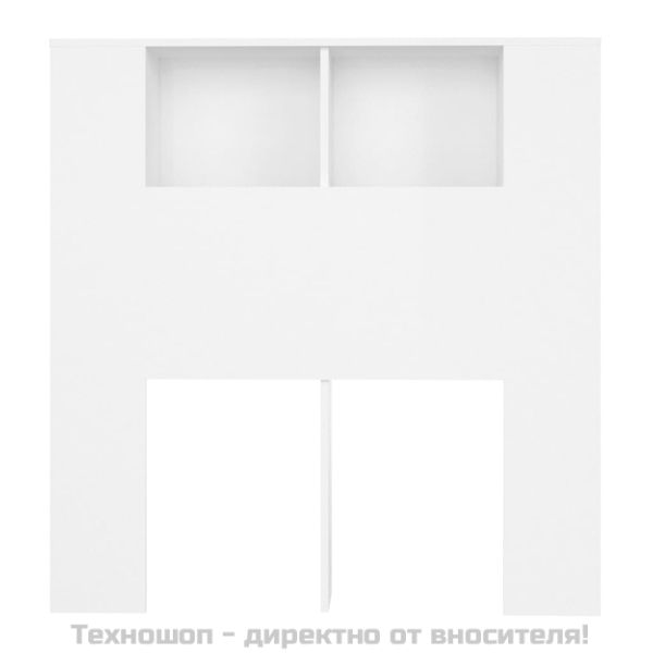 Шкаф за табла, бял, 100x18,5x102,5 см