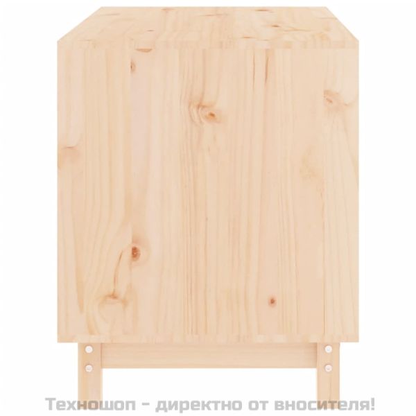 Кучешка колиба, 70x50x62 см, бор масив