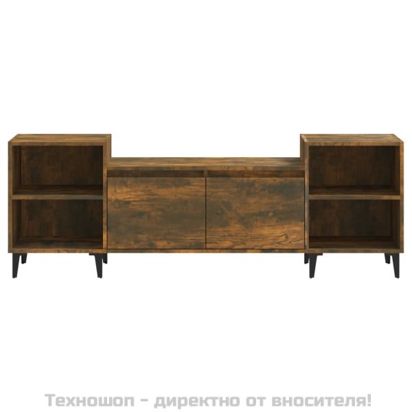 ТB шкаф, опушен дъб, 160x35x55 см, инженерно дърво