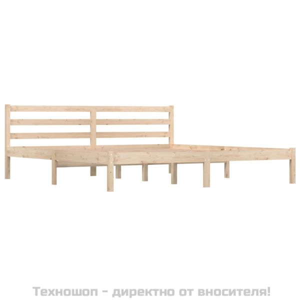 Рамка за легло, бор масив, 180x200cм, Super King Size
