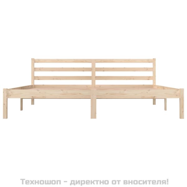 Рамка за легло, бор масив, 180x200cм, Super King Size