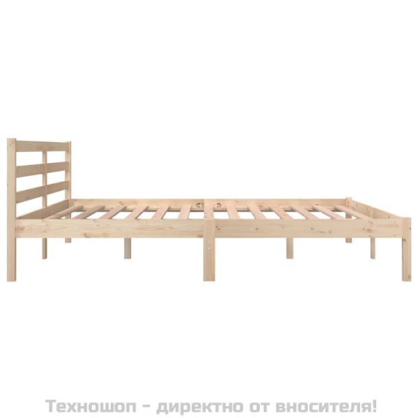 Рамка за легло, бор масив, 180x200cм, Super King Size