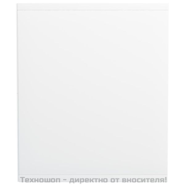 Библиотека/ТВ шкаф, бяла, 36x30x143 см, инженерно дърво