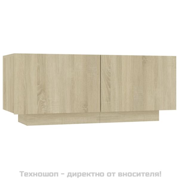 ТB шкаф, дъб сонома, 100x35x40 см, инженерно дърво