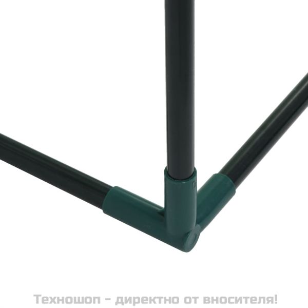 Оранжерия с врата с цип, 200x80x170 см