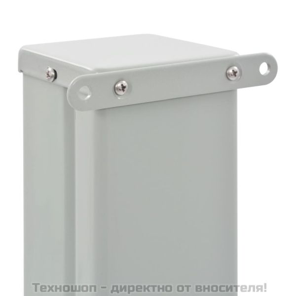 Прибираща се странична тента, 100х300 см, кремава