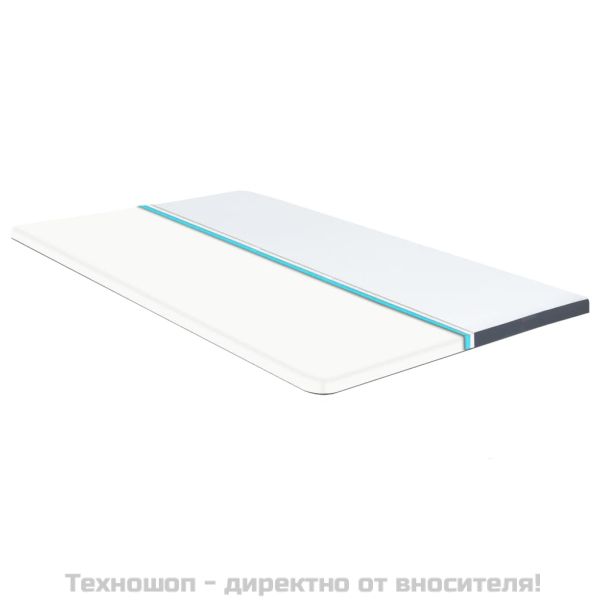 Топ матрак за боксспринг легло 200x120x5 см, със средна мекота
