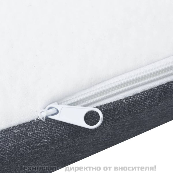 Топ матрак за боксспринг легло 200x120x5 см, със средна мекота