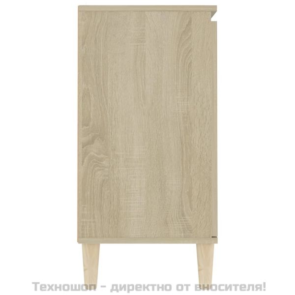 Бюфет, дъб сонома, 101x35x70 см, инженерно дърво