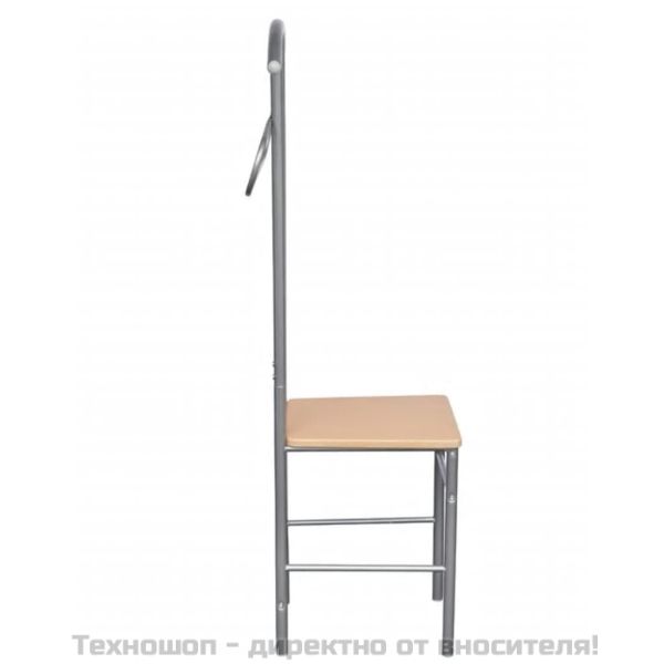 Мъжки камериерски столове, 2 бр, метал