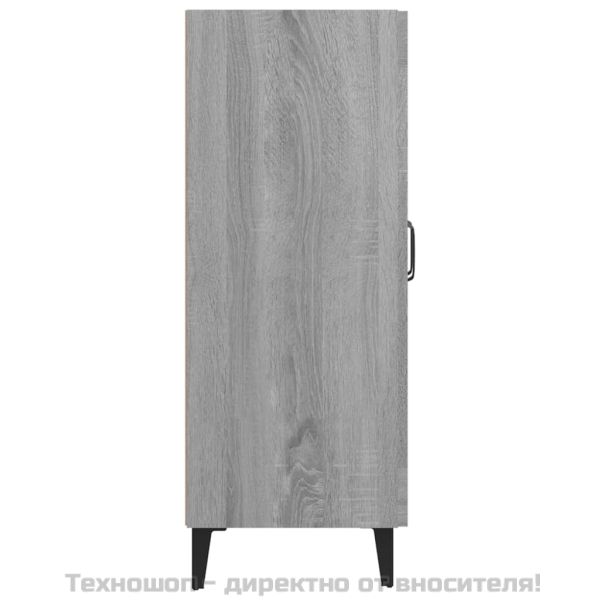 Сайдборд, сив сонома, 69,5x34x90 см, инженерно дърво