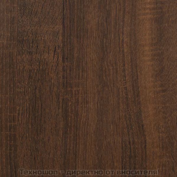 ТВ шкаф за стенен монтаж, кафяв дъб, 40x34,5x60 см