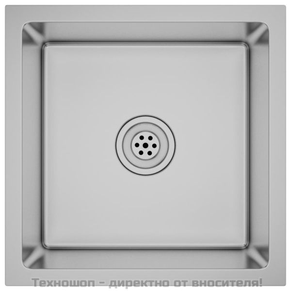 Ръчно изработена кухненска мивка, неръждаема стомана