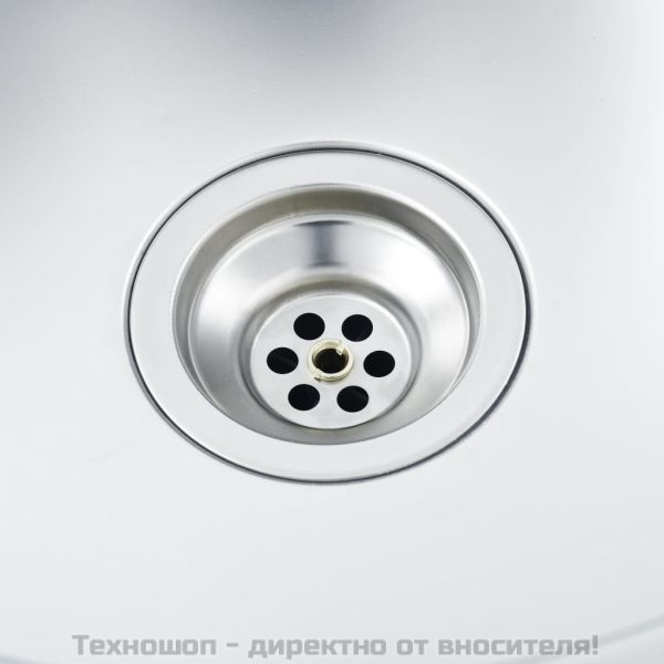 Ръчно изработена кухненска мивка, неръждаема стомана