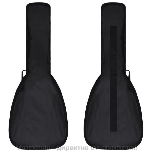 Комплект сопрано укулеле с калъф за деца естествен 21"