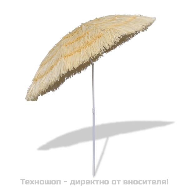 Плажен чадър с накланяне Хавай