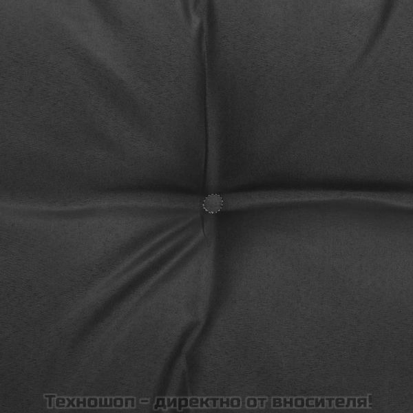 Градински комплект с възглавници, 2 части, борово дърво масив