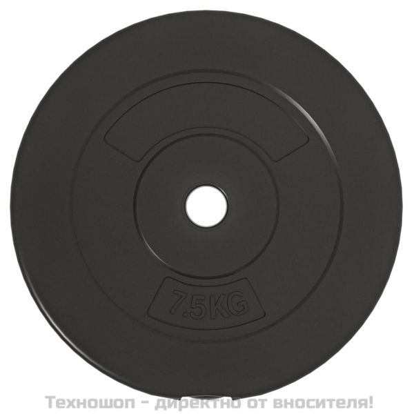 Плочи за тежести, 6 бр, 30 кг, цимент