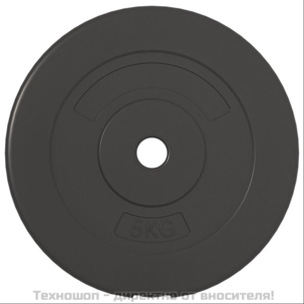 Плочи за тежести, 6 бр, 30 кг, цимент