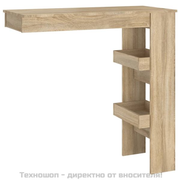 Стенна Дъб сонома 102x45x103,5 см, инженерно дърво