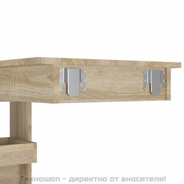 Стенна Дъб сонома 102x45x103,5 см, инженерно дърво