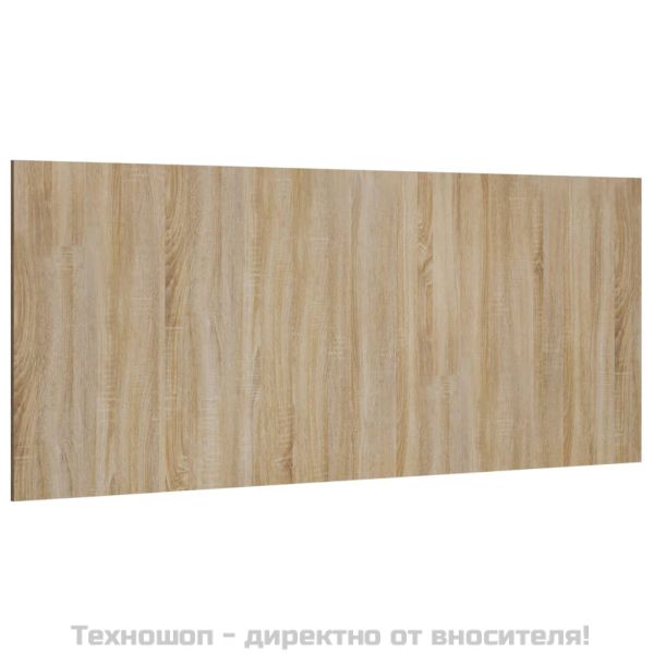 Горна табла за легло дъб сонома 200x1,5x80 см инженерно дърво