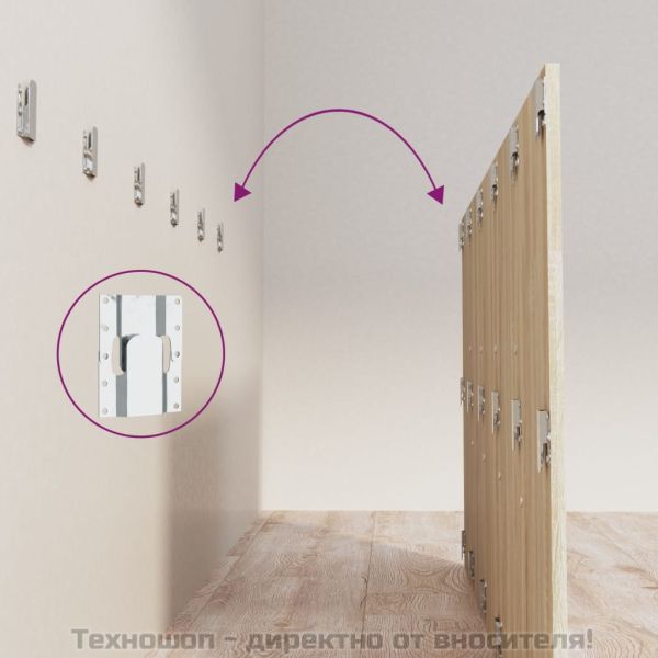 Горна табла за легло дъб сонома 200x1,5x80 см инженерно дърво