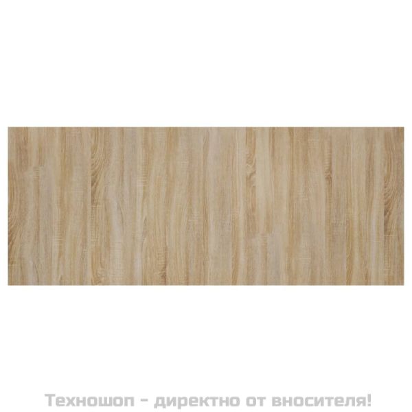 Горна табла за легло дъб сонома 200x1,5x80 см инженерно дърво