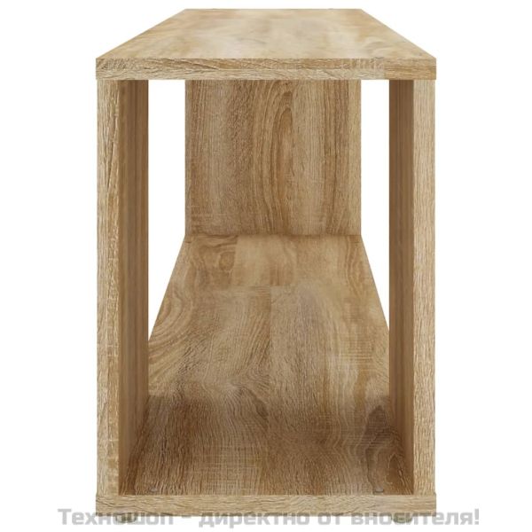 ТВ шкаф, дъб сонома, 100x24x32 см, инженерно дърво