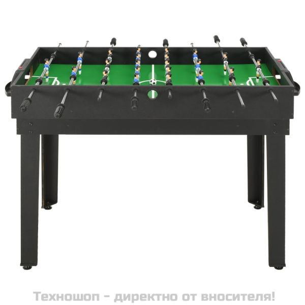 Мултифункционална игрална маса 15-в-1, 121x61x82 см, черна