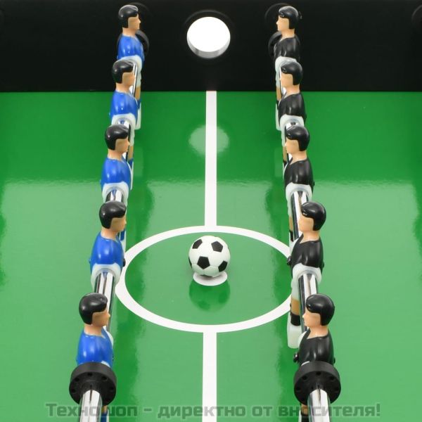 Мултифункционална игрална маса 15-в-1, 121x61x82 см, черна