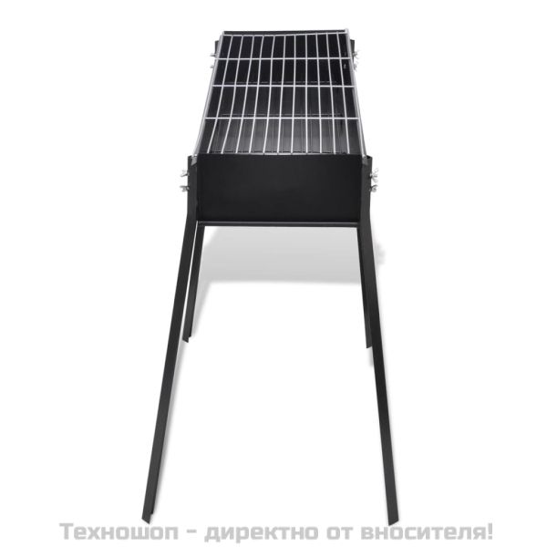 Барбекю на дървени въглища, 75 х 28 см.