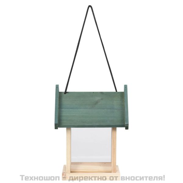 Хранилки за птици, 4 бр, чамово дърво