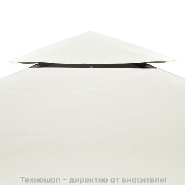 Покривало за шатра, резервно, 310 г/м², кремавобяло, 3х4 м