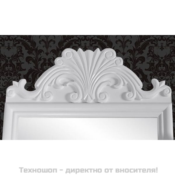 Тоалетка с регулируемо правоъгълно огледало, МДФ