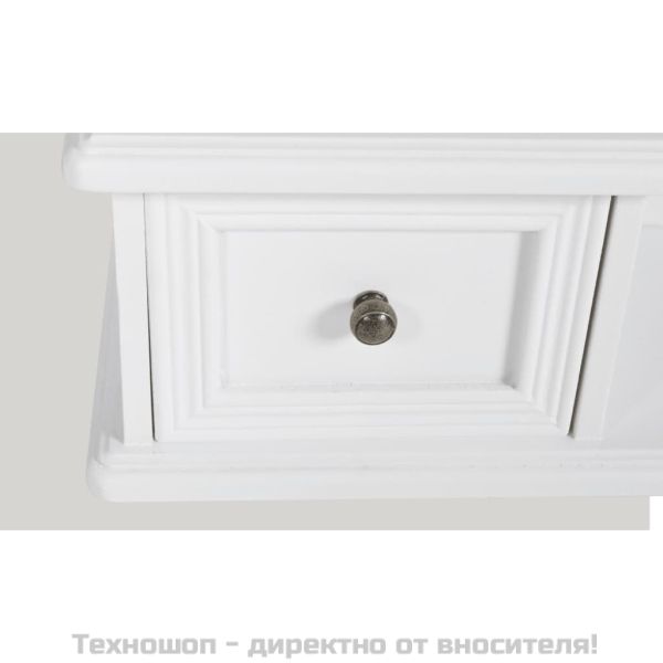 Тоалетка с регулируемо правоъгълно огледало, МДФ