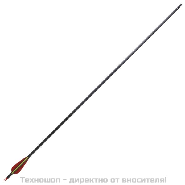 Стандартни стрели за лък 0,76 см карбонови 12 бр.